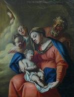 Italiaanse school (XVII) - Sacra Famiglia, Antiek en Kunst, Kunst | Schilderijen | Klassiek