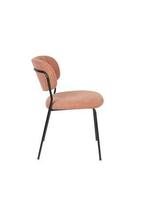 Brandvertragende eetkamerstoel Mascot Zwart/Roze House of, Verzenden, Nieuw