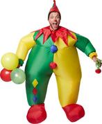 2dekans | Dressforfun Zelfopblaasbaar kostuum clown -, Ophalen of Verzenden, Zo goed als nieuw