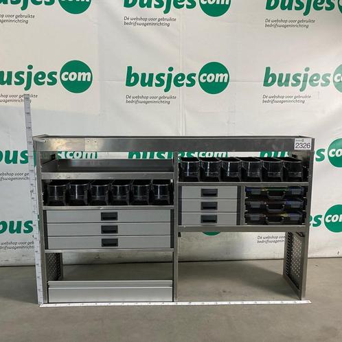 Aluca aluminium bedrijfswageninrichting gebruikt (nr 2326), Auto diversen, Auto-accessoires, Gebruikt, Ophalen of Verzenden