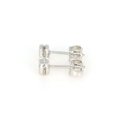Zonder Minimumprijs - Oorbellen - 18 karaat Witgoud -, Sieraden, Tassen en Uiterlijk, Oorbellen
