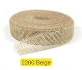 Jute band Beige 5 cm rol 40 meter, Hobby en Vrije tijd, Knutselen, Nieuw, Ophalen of Verzenden