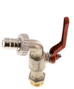 G 3/4 inch Messing 2-Way Wartelkraan Kogelkraan, Verzenden, Nieuw