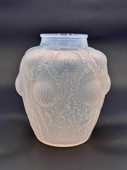 René Lalique - Vaas - R Lalique Domrémy opalescerende vaas, Antiek en Kunst, Antiek | Glas en Kristal