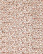 Gordijn-/Kussenstof Bladeren & Vogels Abrikoos, Hobby en Vrije tijd, Stoffen en Lappen, Nieuw, Overige kleuren