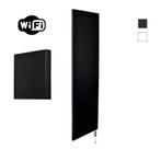 Radiator Sanicare Denso Met WiFi 180 x 40 cm Mat Zwart Met, Ophalen of Verzenden, Nieuw, Overige typen