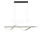 PAUL NEUHAUS Q-Swing Hanglamp LED, antraciet/messing, Verzenden, Nieuw