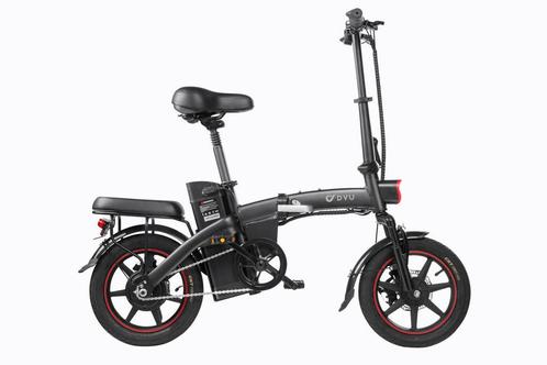DYU A5 Opvouwbare e-bike 250 watt topsnelheid 25 km/u, Fietsen en Brommers, Elektrische fietsen, Nieuw, Minder dan 47 cm, 30 tot 50 km per accu