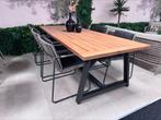 Taste by 4SO Parma/Noah 6 persoons tuinset 260x100 cm. -, Verzenden, Zo goed als nieuw, Overige materialen, Tuinset
