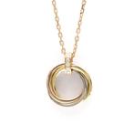 Cartier - Ketting met hanger - 18 karaat Geel goud, Witgoud,