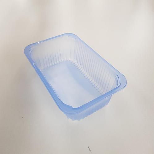 Plastic schaal 275x175x86mm, transparant blauw, nieuw (rest), Zakelijke goederen, Partijgoederen en Retail | Verpakking en Verzending