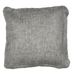 *kussen wol look rafel grijs/wit 45x45cm*, Verzenden, Nieuw