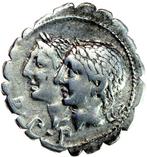 Romeinse Republiek. Sulpicia. Denarius 106 B.C.