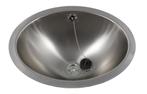 Inbouwwasbak Oval Bowl: B 450 x D 345 x H 152 mm | Satijn..., Verzenden, Nieuw in verpakking