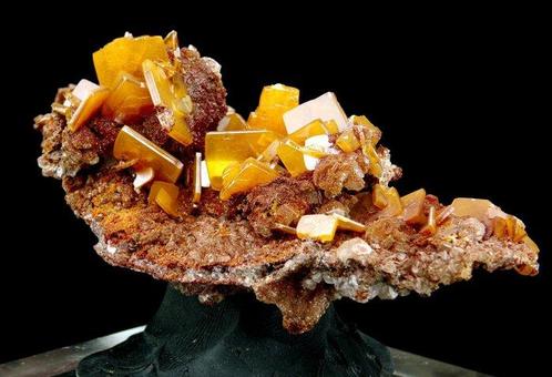 wulfeniet Mijnuitbarsting, Los Lamentos-berg, Chihuahua,, Verzamelen, Mineralen en Fossielen