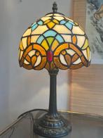 Buffet tafellamp - Glas-in-lood, Antiek en Kunst, Kunst | Designobjecten