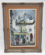Agustín Río Navarro (1923-1997) - Fachada mediterránea, Antiek en Kunst