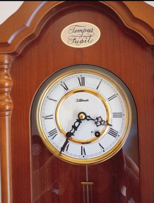 Regulateur wandklok - Hout, Messing - 1980-1990 - Tempus, Antiek en Kunst, Antiek | Klokken