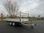 TOP Plateauwagen 330 x 180 cm met RVS vloerplaat 2000 kg, Ophalen, Gebruikt