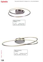 Freelight plafondlamp Ophelia PL1366S Tweede Kans, Ophalen, Zo goed als nieuw, Metaal, Design