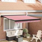 vidaXL Markies Rood en Wit 350 x 250 x 165 cm Polyester en, Verzenden, Nieuw