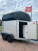 Prachtige Bockmann 1,5 paards met zadelkamer! 2019!, Ophalen, Zo goed als nieuw, Aluminium, 1½-paards trailer