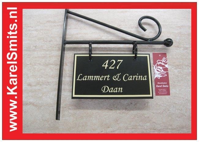 Nostalgische Uithangbordjes Middelburg Zwart, Huis en Inrichting, Overige Huis en Inrichting, Nieuw, Ophalen of Verzenden