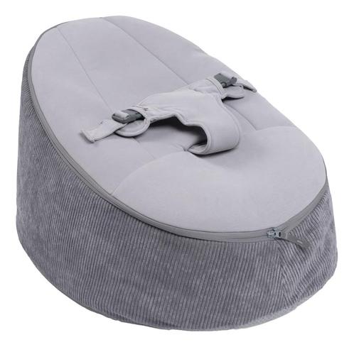 Doomoo Seatn Grow Grey Zitzak SG03, Kinderen en Baby's, Kinderkamer | Tafels en Stoelen, Nieuw, Verzenden