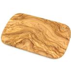 Set van 6 ontbijtborden van ca. 22 x 14 cm gemaakt van olijf, Huis en Inrichting, Verzenden, Nieuw
