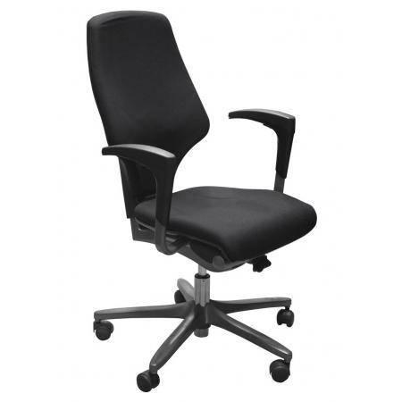 (MDK-100493) Giroflex 64 bureaustoel nieuw gestoffeerd in..., Huis en Inrichting, Bureaus, Bureau, Gebruikt, In hoogte verstelbaar