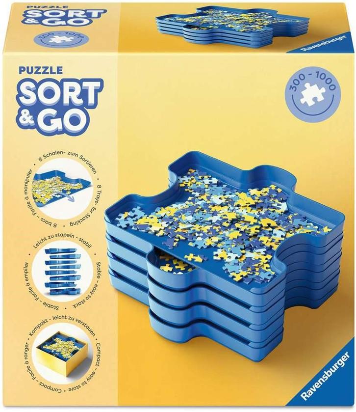 Puzzelmat - Puzzelrol - Sort & Go (tot 1000 stukjes) |, Hobby en Vrije tijd, Denksport en Puzzels, Nieuw, Verzenden