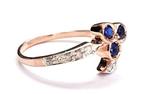 Zonder Minimumprijs - Ring - 9 kt. Roségoud, Zilver -, Sieraden, Tassen en Uiterlijk, Ringen, Nieuw