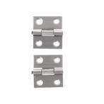 Benson RVS scharnieren - 26 x 27 mm - inclusief schroeven..., Doe-het-zelf en Verbouw, IJzerwaren en Bevestigingsmiddelen, Ophalen of Verzenden