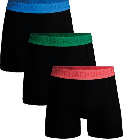 Muchachomalo Boxershorts Microfiber 3-Pack 36 maat M Heren, Kleding | Heren, Ondergoed, Zwart, Boxer, Verzenden