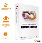Adobe Creative Cloud | 1 Jaar | 2 apparaten | Alle Apps!, Nieuw, Windows