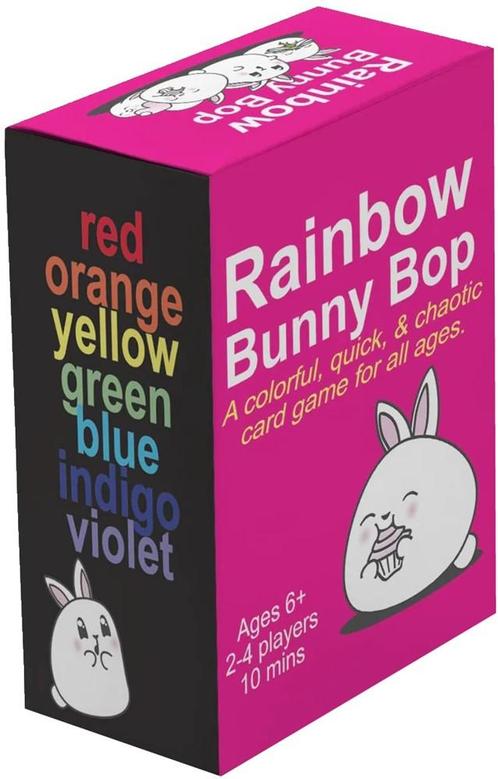 Rainbow Bunny Bop | Rainbow Rabbits Game - Kaartspellen, Hobby en Vrije tijd, Gezelschapsspellen | Kaartspellen, Nieuw, Verzenden