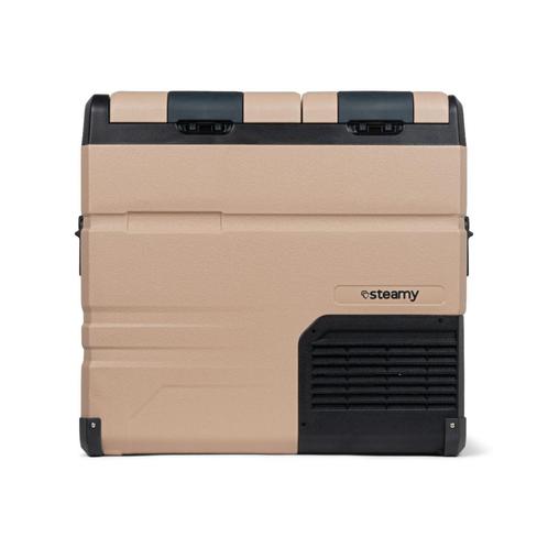 Steamy-E Dual Zone Elektrische Compressor Koelbox (54 Liter), Caravans en Kamperen, Koelboxen, Nieuw, Verzenden