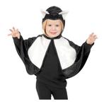 Peuter verkleed poncho kat met capuchon - Dierenpakken, Ophalen of Verzenden, Nieuw