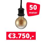 LED Railverlichting Horeca Craft Black 50 spots + 50M rails, Ophalen of Verzenden