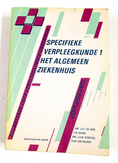 SPECIFIEKE VERPLEEGKUNDE 1     ALGEMEEN ZIEKENHUIS DE JONG, Boeken, Wetenschap, Gelezen, Verzenden