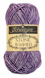 Scheepjes Stone Washed - 811 deep amethyst - Katoen Garen, Ophalen of Verzenden, Nieuw