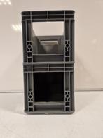 30x20x19 Grijpbak, donker grijs, PP, gesloten, nieuw, Doe-het-zelf en Verbouw, Ophalen of Verzenden, Nieuw