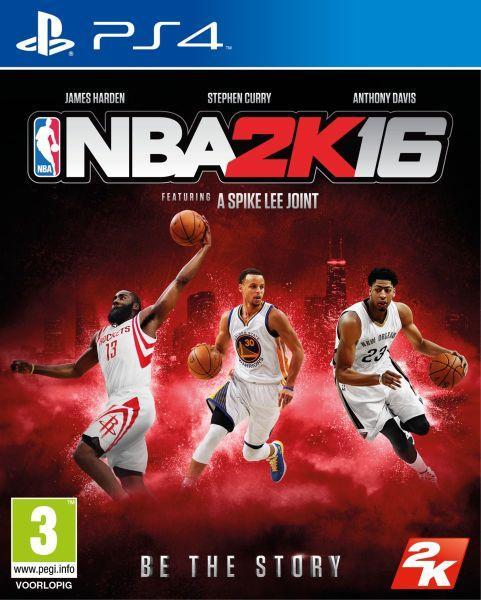 NBA 2K16-Standaard (PlayStation 4) Gebruikt, Spelcomputers en Games, Games | Sony PlayStation 4, Zo goed als nieuw, Ophalen of Verzenden
