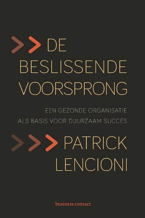 9789047006374 De beslissende voorsprong | Tweedehands, Boeken, Economie, Management en Marketing, Zo goed als nieuw, Verzenden