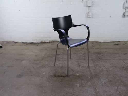 ACTA | Design | Kantinestoel | Tweedehands | Zwarte kuip | V, Huis en Inrichting, Bureaus, Gebruikt, Verzenden
