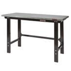 Werkbank zwart 150 cm met zinken werkblad - open model, Doe-het-zelf en Verbouw, Werkbanken, Ophalen of Verzenden, Nieuw