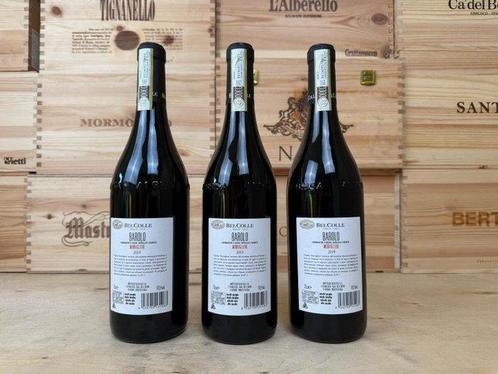 2019 Bel Colle, Monvigliero - Barolo DOCG - 3 Flessen (0.75, Verzamelen, Wijnen