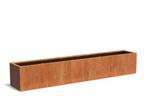 Cortenstaal plantenbak CARREZ 300x50x50cm.