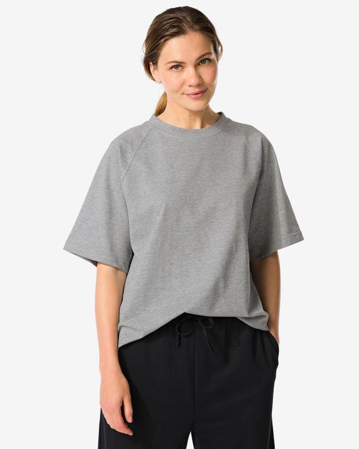 051 Dames T-shirt Luca middengrijs, Kleding | Dames, Overige Dameskleding, Nieuw, Verzenden