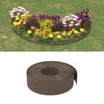 vidaXL Tuinranden 5 st 10 m 15 cm polyetheen bruin, Verzenden, Nieuw